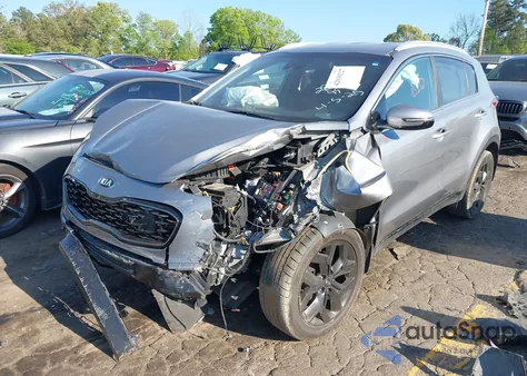 2020 Kia Sportage S из США, поврежденный, VIN KNDP6CAC3L7702865